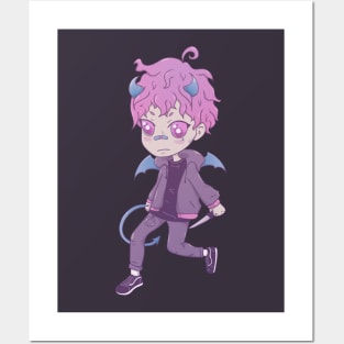 Demon Boy Chibi Posters and Art